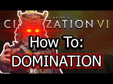 How To Win Domination on Deity - Civ 6 in 6 Minutes Domination Guide
