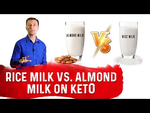 Rice Milk vs. Almond Milk on Keto – Dr. Berg
