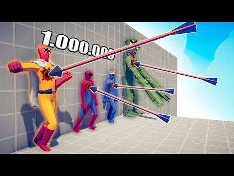 1.000.000 DAMAGE ARCHER vs UNITS - TABS | Totally Accurate Battle Simulator 2023