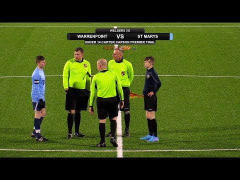 Warrenpoint Town v St Marys - Under 14 Carter Carson Premier Division Cup Final - February 2022