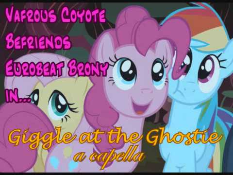 Vafrous Coyote befriends Eurobeat Brony - Giggle at the Ghostie