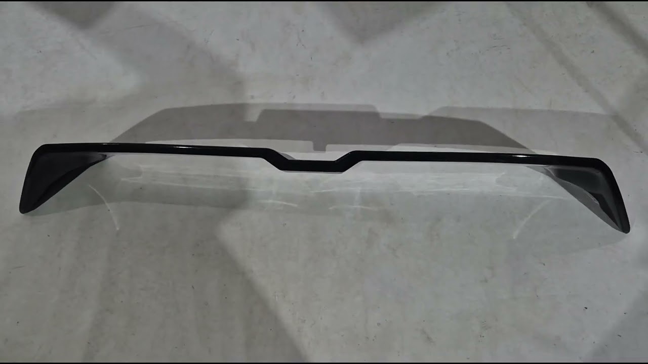 Volkswagen Golf 6 2008–2014 Spoiler DPT V-3 (HB, sort højglans) Video 1