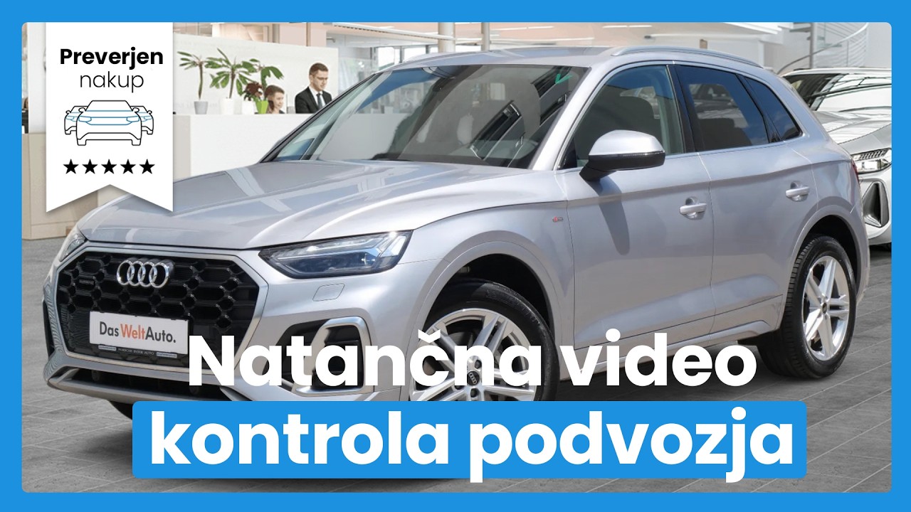 Audi Q5 40 TDI quattro S line - VL. NAPRAVA - SLO