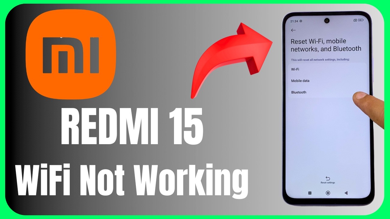 📶 Redmi 15 WiFi & Bluetooth Not Working 😱📱 | Fix It NOW!