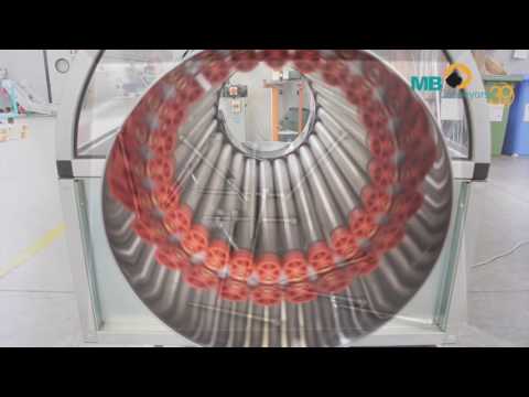 MB Conveyors SR - Separatore a rulli in acciaio inox \\ Stainless steel rollers drum separator
