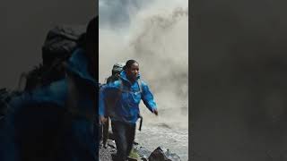 Underground Gas Explosion Causes Flash Flood #flashflood #flood #tsunami #waves #viral #floods