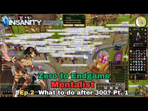 Insanity FlyFF - ZTE Mentalist Series Ep.2 - What to do after 300? Pt.1