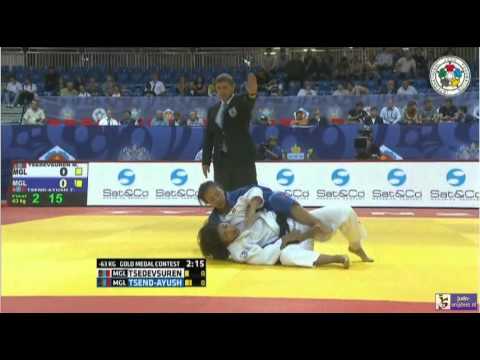 Judo 2015 Grand Slam Tyumen: Tsedevsuren (MGL) - Tsend-Ayush (MGL) [-63kg] final