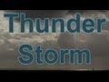 1 Hour-THUNDER & RAIN-Storm at Sea-The ...