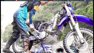 Enduro Tips: How to clear a dirt bike engine of water