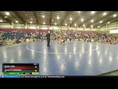 92 Lbs Cons. Round 3 - Kash Long, CO Vs Kamdyn Borrero, PA 9b34