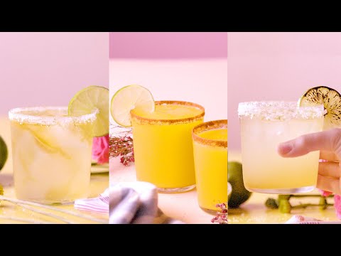 MAGNIFICENT MARGARITAS! Your Favorite Drink in 3 Different Ways!