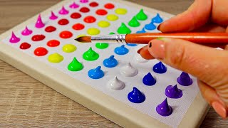 How to Draw Easy Landscape Tutorial - Acrylic Painting