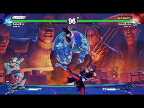 SFV~ Juri (GamerBee) vs. Chun-li (HumanBomb) HD