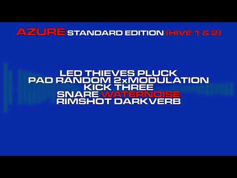 u-he Hive - Azure Progressive House soundset