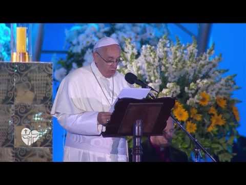 27 Julho Fala do Papa na vigilia parte1