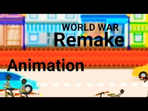 Stickman Ragdoll Playground |World War Remake Animation