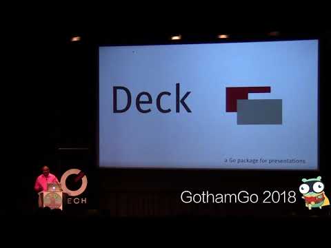 GothamGo 2018 - Go for Information Displays  by Anthony Starks