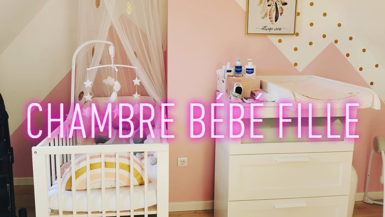 154. CHAMBRE BEBE FILLE - ROOM TOUR