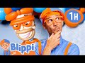 Blippi Learns Colors With Balloons At Amy S Playground 1 HOUR OF BLIPPI TOYS