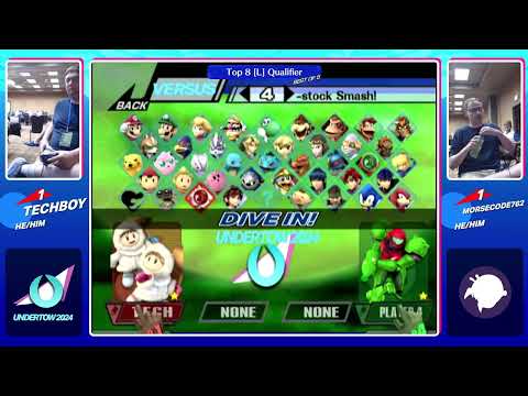 Undertow 2024 Project+ Bracket: Techboy (Icies) vs. Morsecode762 (Samus)