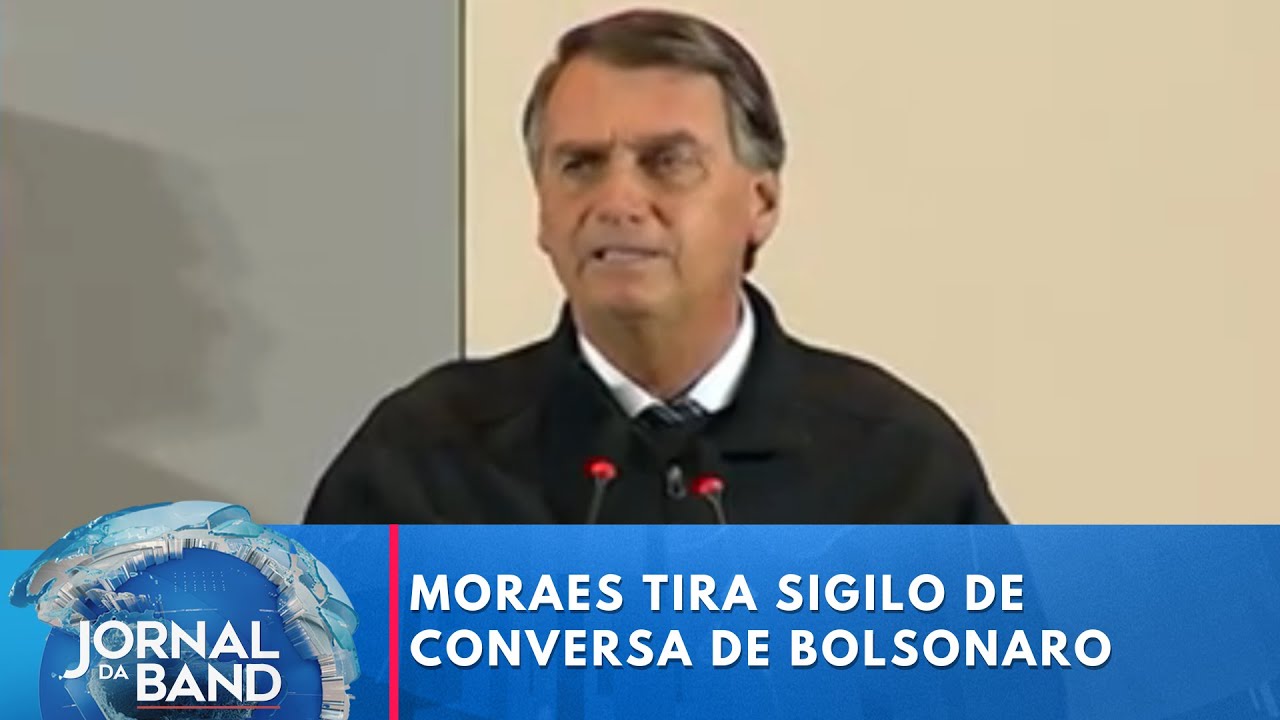 Moraes tira sigilo de conversa entre Bolsonaro e Ramagem | Jornal da Band