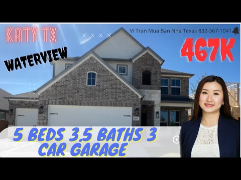 V241 - KATY TX - NHÀ VIEW HỒ trắng e dòng song lười. Comunidade Sunterra