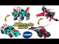 Vtech Switch and Go Transforming Dinosaur toys! Triceratops and Pterodactyl!