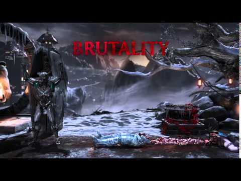 Mortal kombat X Cyber Sub -Zero Secret Brutality 2  ,how 2