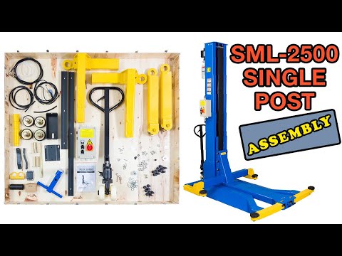 How To Assemble E4G SML-2500 Mobile Single Post