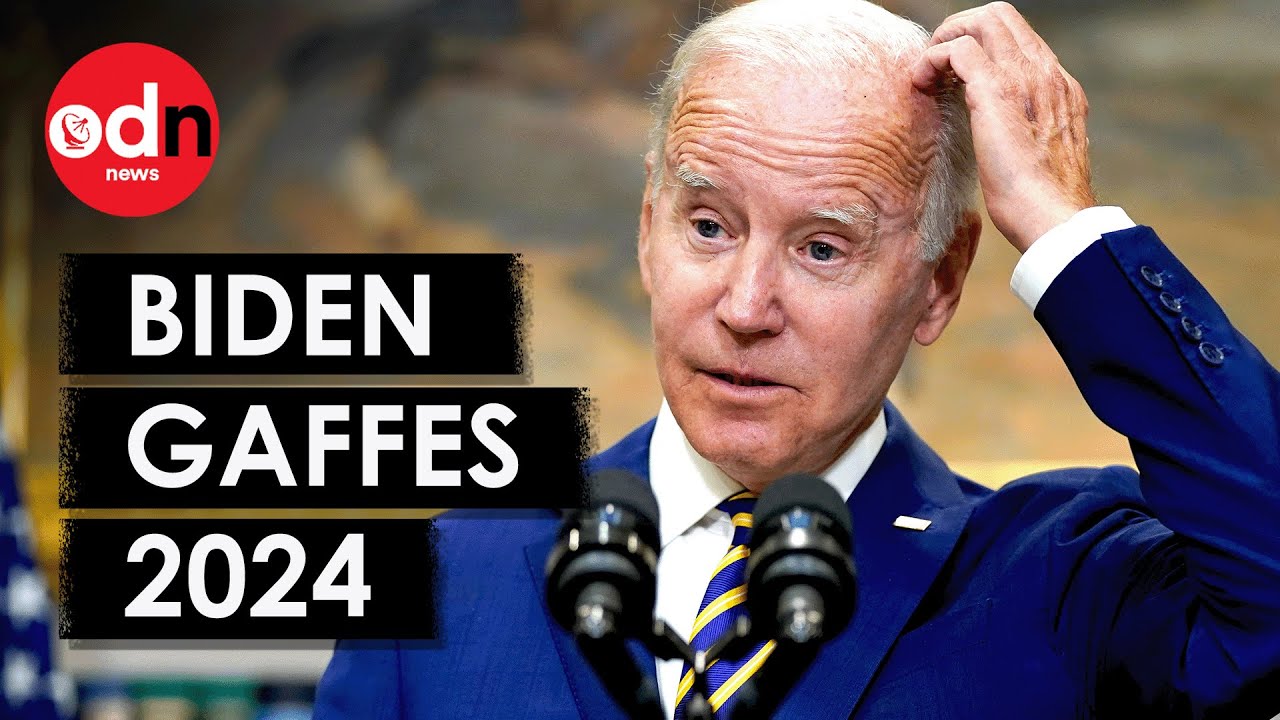 Joe Biden's Most Awkward Gaffes of 2024