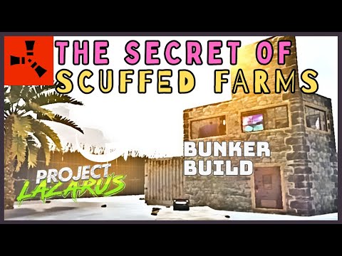 I Built a Hidden Solo Bunker on Rust in a Scuffed Farm Live on Lazarus US  #rustbunker #solorust