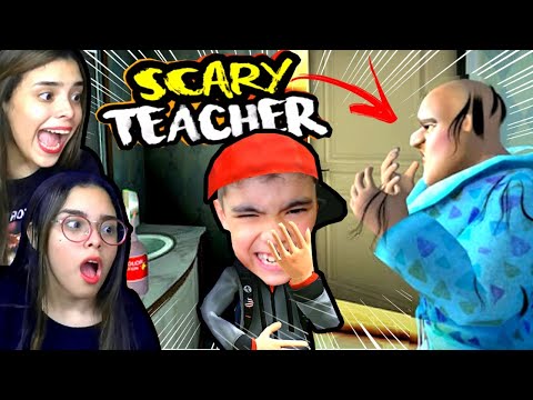 A PROFESSORA DO MAL FICOU CARECA!! #3 - Scary Teacher 3D