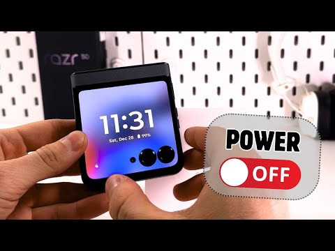 How to Power Off the Motorola Razr 50