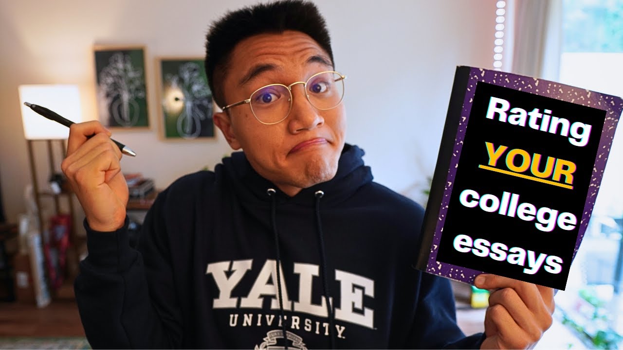 Editing YOUR College Essays! | Yale '20 Grad Teaches How to Write Common App Essay