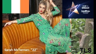 The Lethargic Sloth Does Eurovision 2019 Ireland Sarah McTernan 22 REVIEW