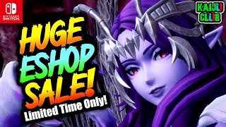 AWESOME ESHOP DEALS YOU CAN'T MISS! Huge Nintendo Switch Eshop Sale!