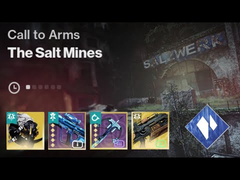 Salt Mines Stasis Hunter||Top 1%||HEAVY on the RNG :( -More in description-