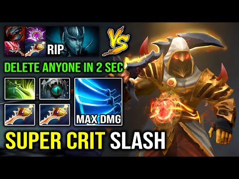 Even Godlike Rapier PA Is Nothing to this Juggernaut  | Super Crit Max Slash Damage Deleted ALL DotA