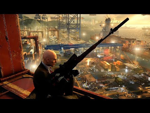 HITMAN Perfect Sniper Assassin (Hantu Port, Singapore)4K60FPS