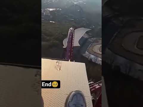 DANGEROUS ROLLER COASTER ACCIDENT😱😱😱😱😱😱
