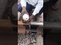 Thermite welding process for joiningrailway tracks #indian #railway #welding
