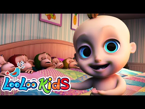 Ten in a Bed 🛏️ Fun Songs for Children | LooLoo Kids Nursery Rhymes and Children`s Songs Video