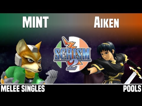 Schism 2 - MINT (Fox) vs Aiken (Marth) - MELEE SINGLES - POOLS