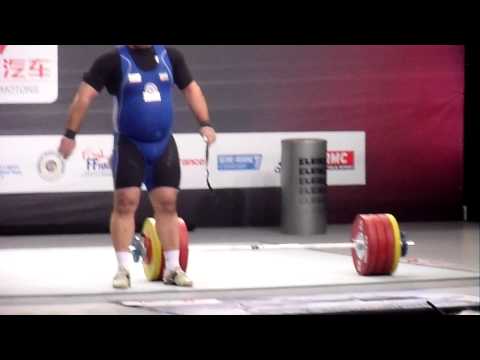 Behdad Salimi World Record 214kg Snatch