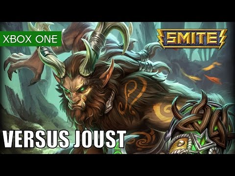 SMITE Gameplay Xbox One Joust Versus as Cernunnos - I will never yield even if I die