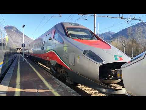 ETR 610 Abfahrt in Domodossola mit Makro.