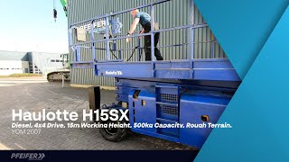 Haulotte H15SX Diesel, 4x4 Drive 15 Working Height, 500kg C scissor lift for sale - Image 4 | Machineryline MY Haulotte H15SX Diesel, 4x4 Drive 15 Working Height, 500kg C scissor lift | Image 4 - Machineryline