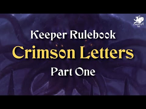 Keeper Rulebook Liveplay | Crimson Letters Part One