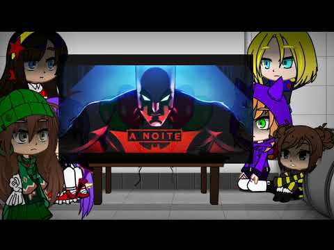 DC Superhero Girl reagindo ao rap do batman do futuro